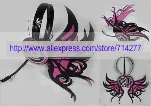Бесплатная доставка недорогая гарнитура Vocaloid Miku Copslay Pteris Rose Prop рождественские