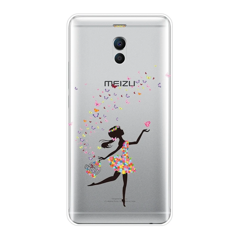 Мягкий силиконовый чехол для телефона Meizu M6 M6S M6T M5 M5C M5S M3 M3S M2 черный накладка с