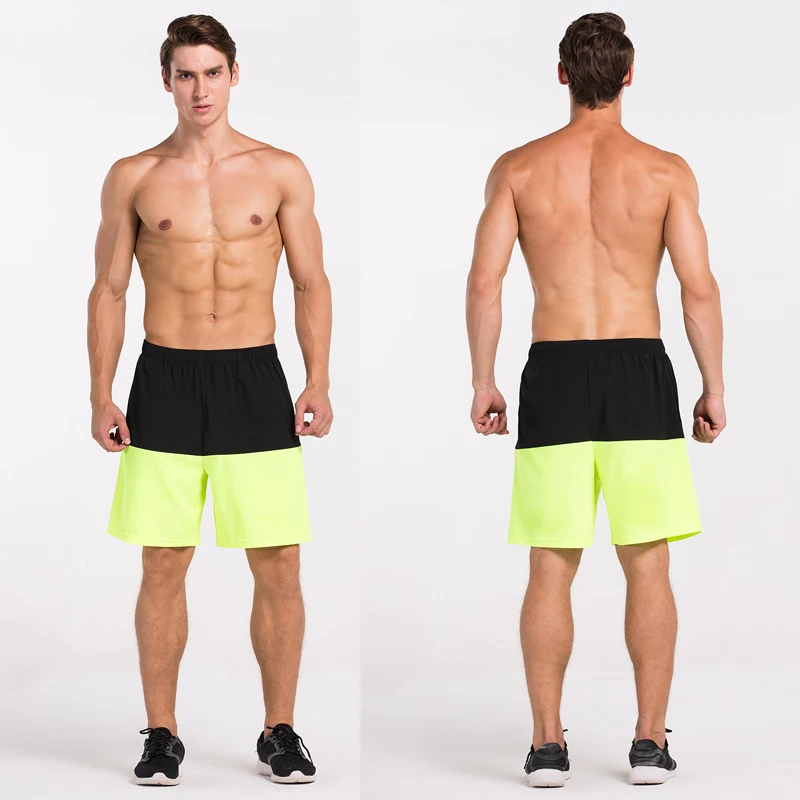 Для мужчин спортивные RunningTraining Футбол шорты Открытый Фитнес тренировки Футбол Баскетбол Теннис боксер шорты с карманом