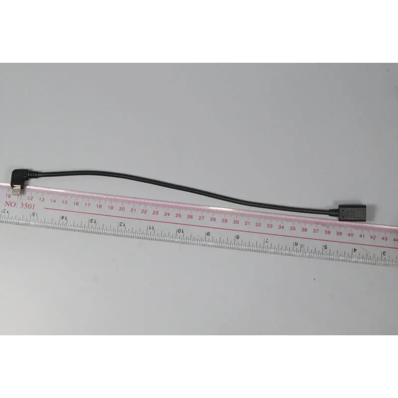 Адаптер pctontype-C Мама-микро-USB изогнутый кабель прямоугольный штырьковый