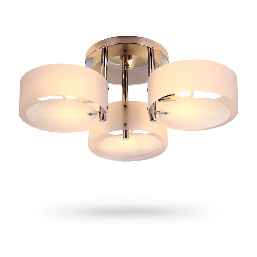 2017 современные поверхностного монтажа Открытый Подвесные Светильники Crystal White