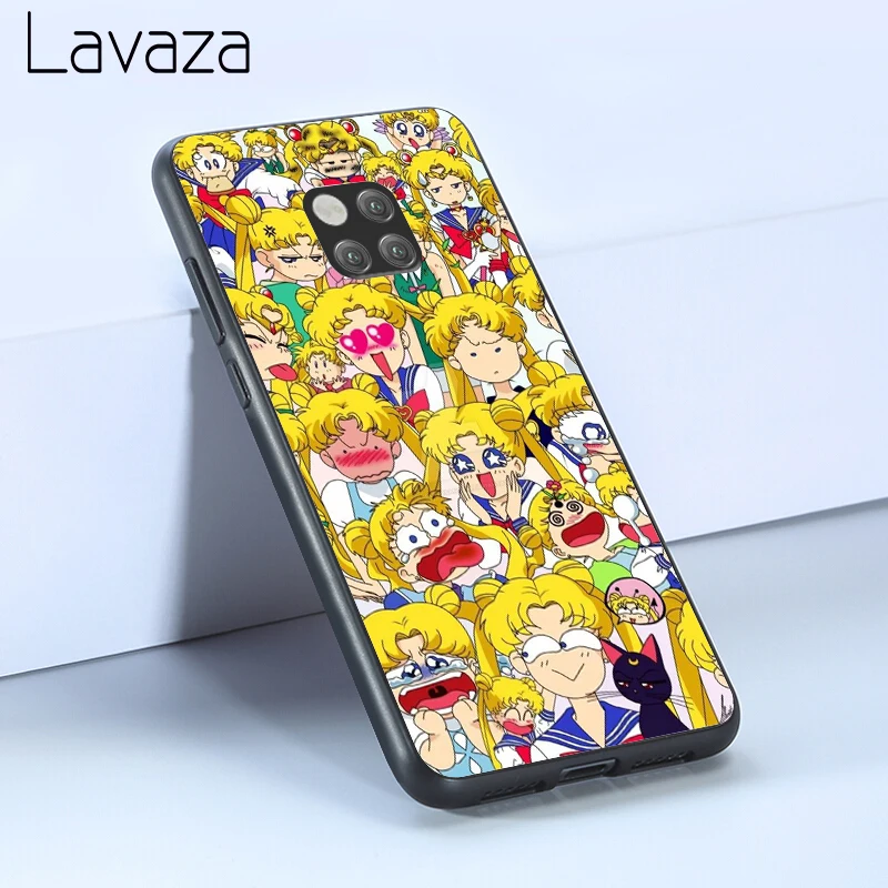 Мягкий чехол Lavaza Sailor Moon для Huawei Honor 6 7A Pro 7C 8C 7 8X 8 9 10 lite Note10 |
