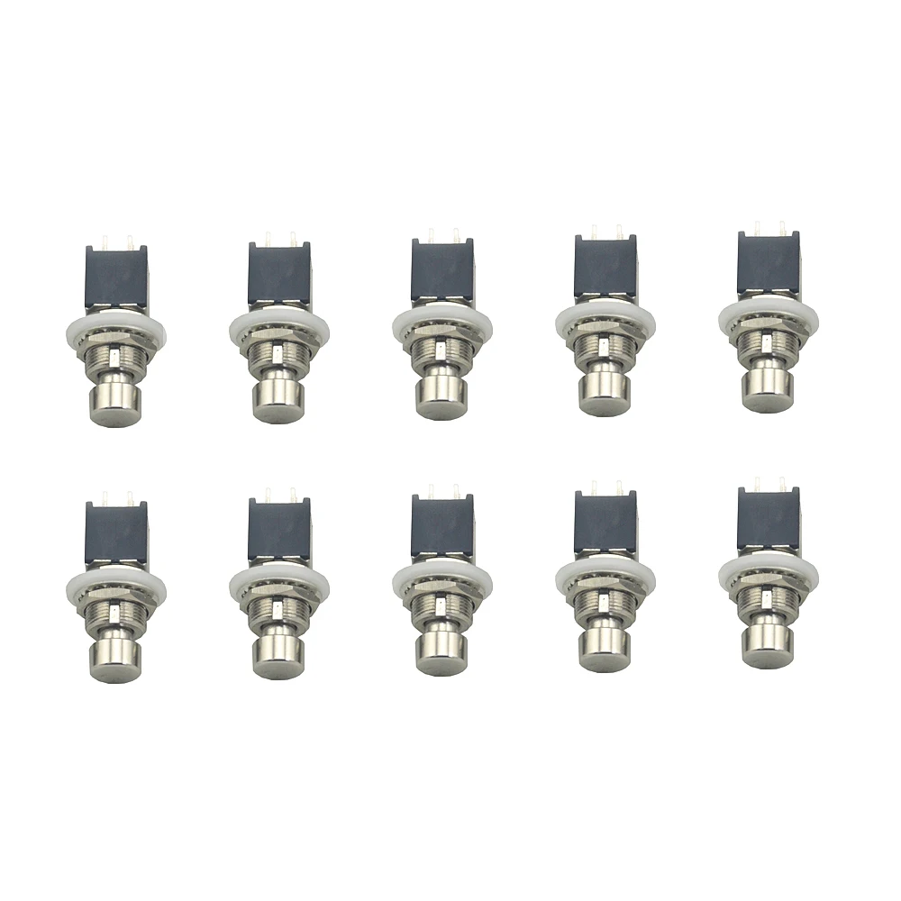 10 X Mini DPDT монтажные штифты для печатной платы мгновенный ножной переключатель