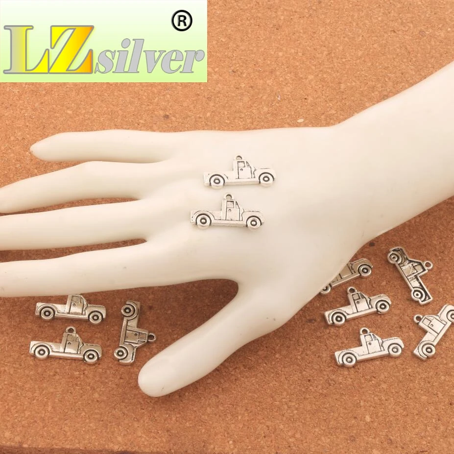 

Transport Trucks Charm Beads MIC New 26.3x14.5mm 102PCS zinc alloy Pendants Fashion Jewelry DIY L497