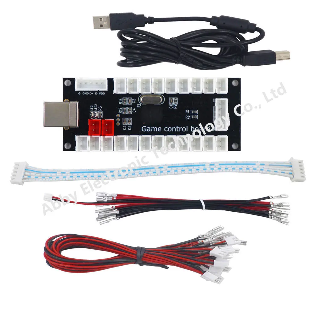 

Reyann Zero Delay Arcade USB Encoder Pc to Joystick for Mame Jamma & Other Pc Fighting Games