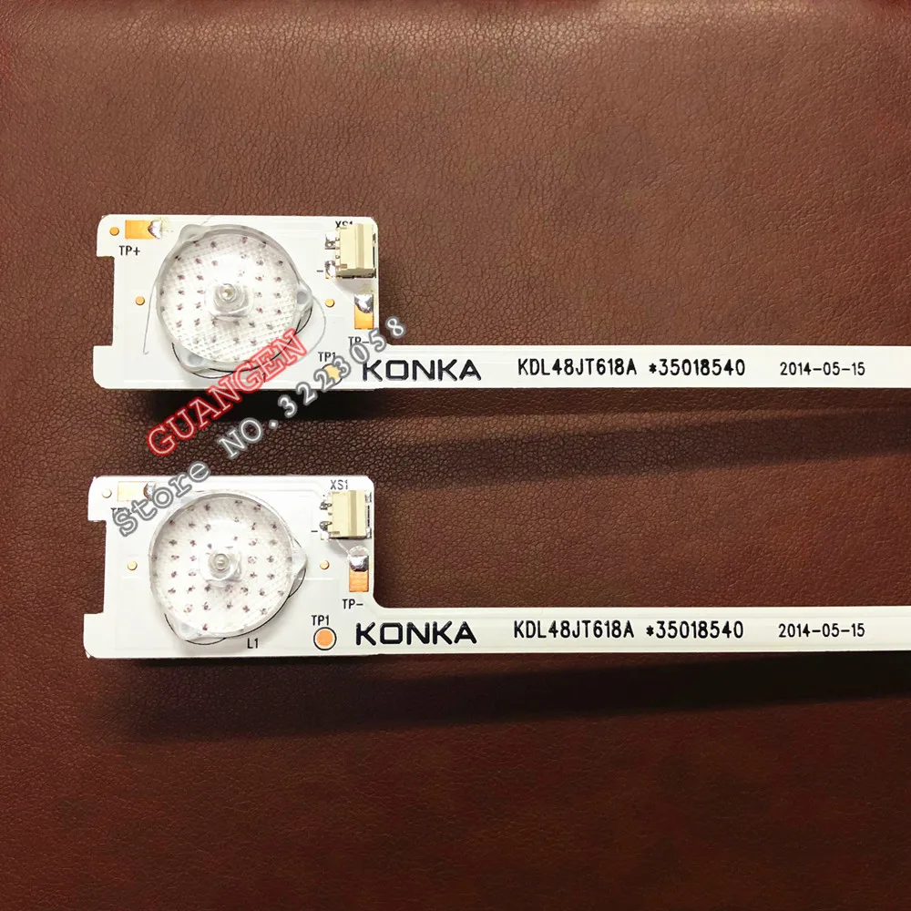 400 шт./лот оригинальная новая светодиодная подсветка для бара полоса KONKA KDL48JT618A