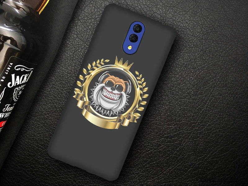 JURCHEN Case For Alcatel 3L Case Soft Tpu Silicone Back Cover For Alcatel 3L 3 L Case Cover Funda Printing Bag Cartoon