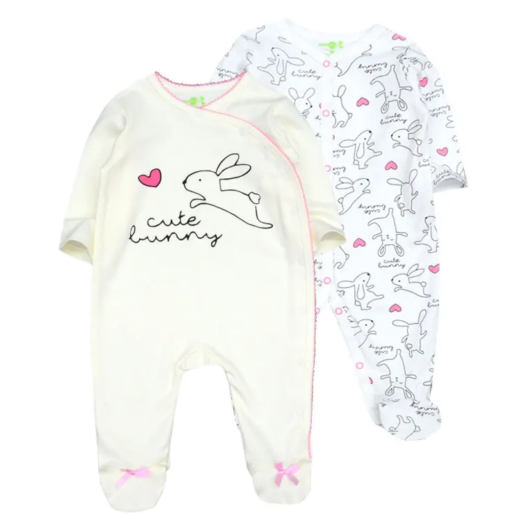 2 шт./лот Одежда для новорожденных девочек милый комбинезон с героями