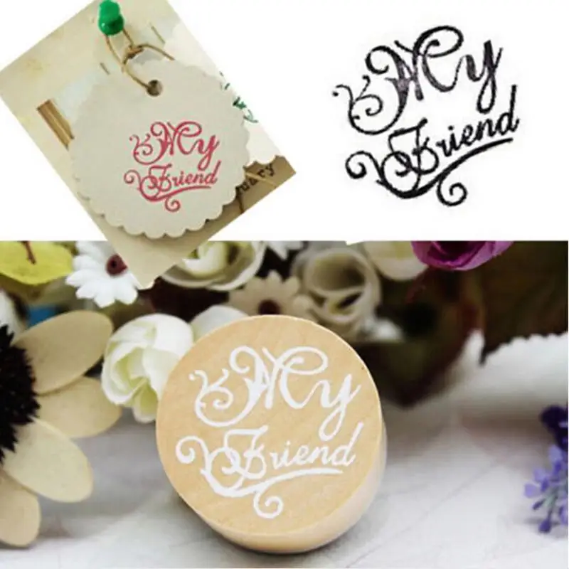 1 шт. Винтажный кружевной узор цветочный круглые резиновые штампы для