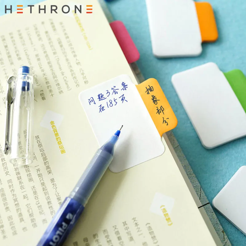 Разноцветные многофункциональные наклейки hetron Стикеры для оформления дневных