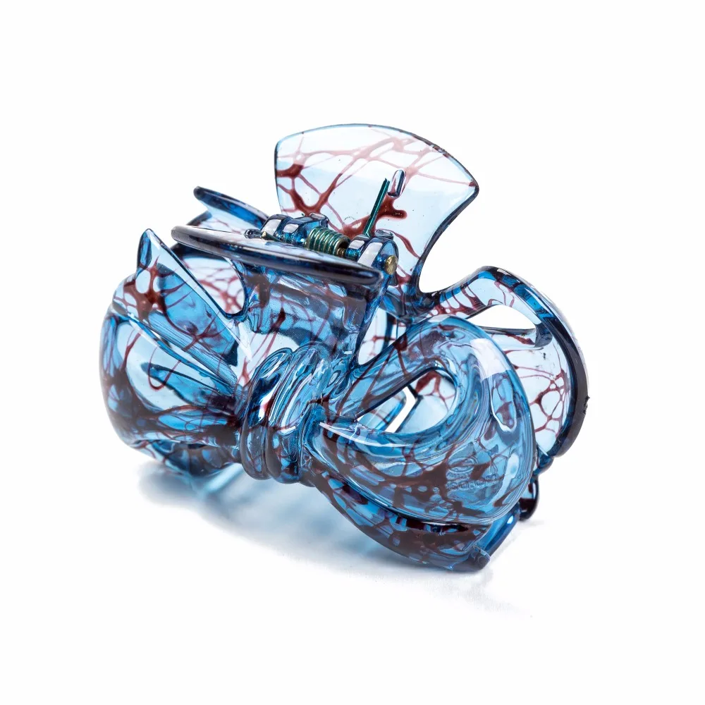 Цельный зажим для волос 8 см с длинными заколками бантом головной убор женщин и