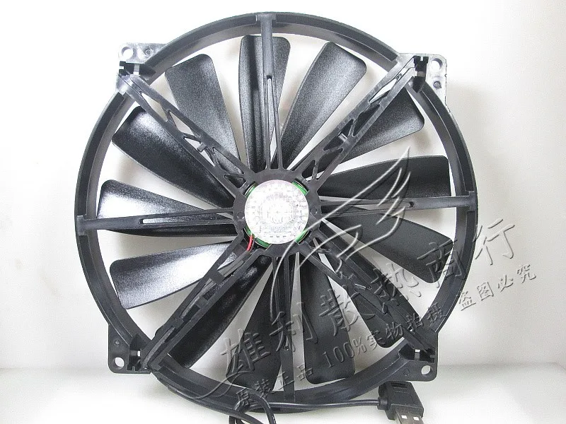 5V 0.30A 20 см A20020-07CA-2JN-F1 большой площади USB вентилятор охлаждения