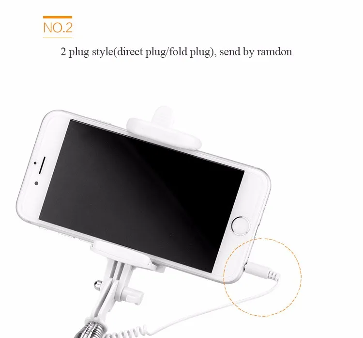Meiyi S1 Выдвижная Проводная селфи палка монопод держатель кабеля для iPhone 6S 6 5S 5 se для телефона Android 4.2.2 выше