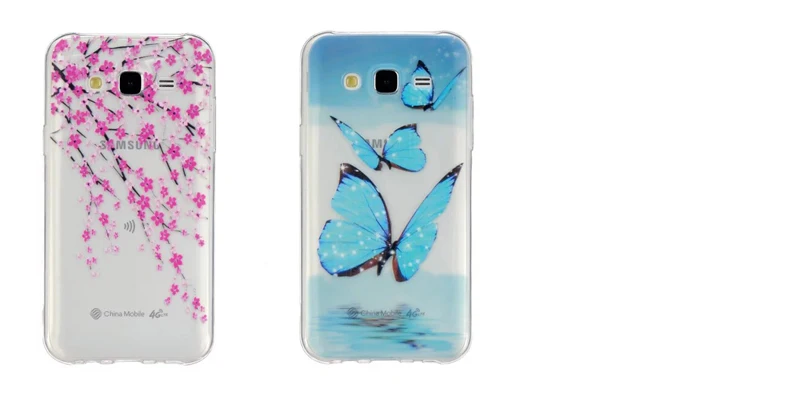 J5 НОВЫЙ Тонкий Мягкий Ясности TPU Чехол Для Samsung Galaxy 2015 J500 Горячая Силиконовая