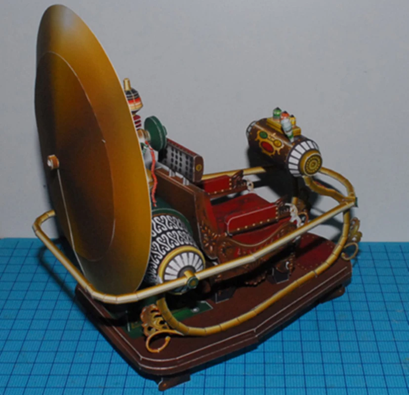 Пленка: машина времени ультратонкая Бумажная модель комплект | Игрушки и хобби