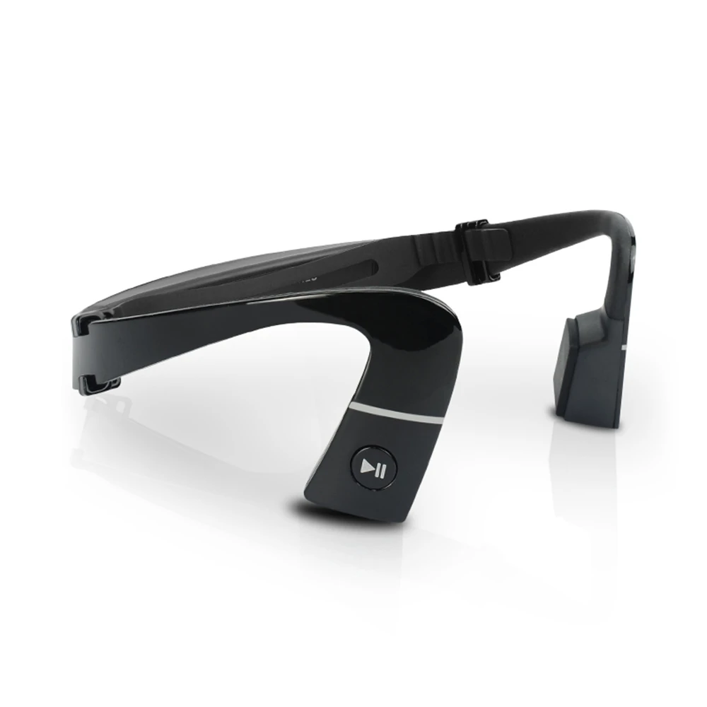 Bluetooth костной проводимости наушники NFC Беспроводной шейным спортивные открытый