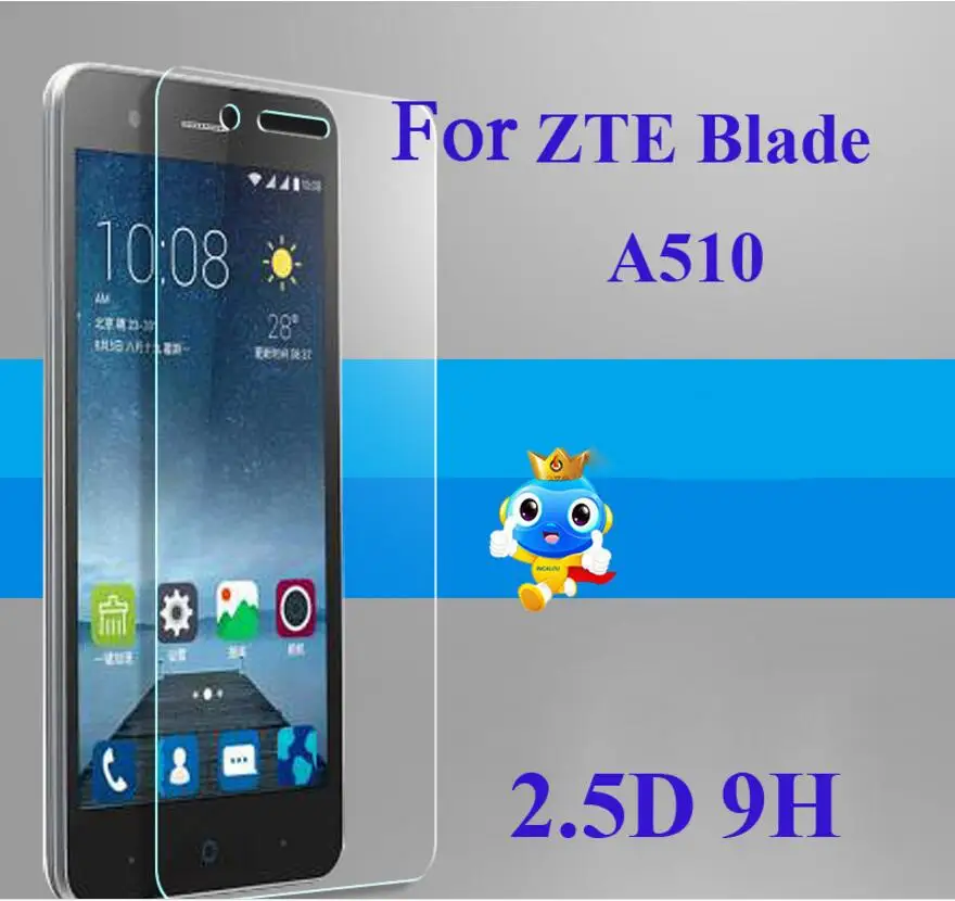 2 упаковки zte Blade A510 защита экрана zte Blade A510 закаленное стекло для zte Blade A510 A 510 Защитная пленка 2.5D