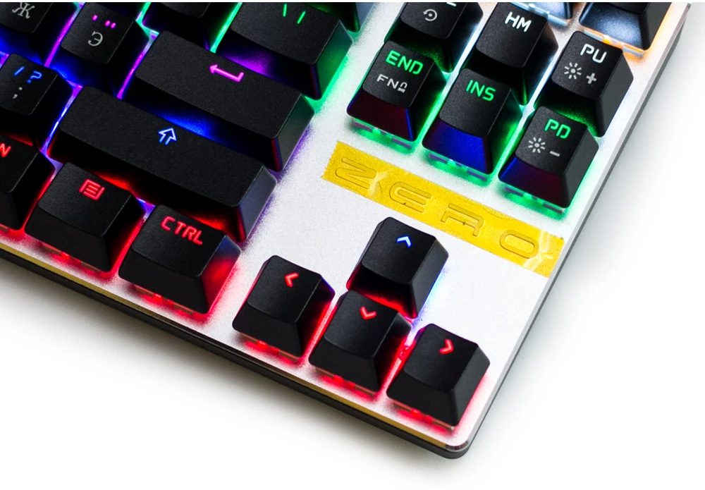 USB Проводная настоящая игровая механическая клавиатура светодиодный с подсветкой Эргономичный дизайн Pro Gamer клавиатура английская русская испанская Раскладка