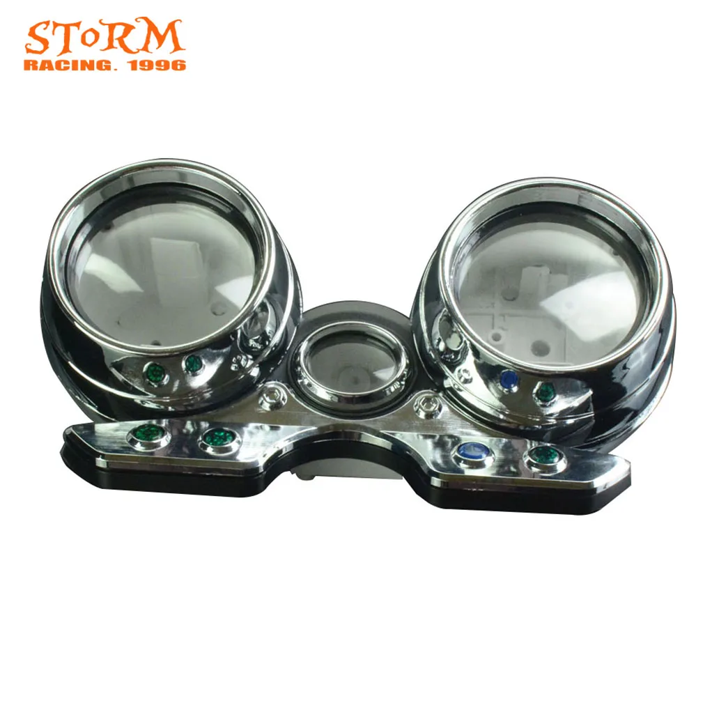

Motorcycle Speedometer Tachometer Odometer Display Gauges Cover Kit Body Case For SUZUKI GK7BA GSF400 Inazuma