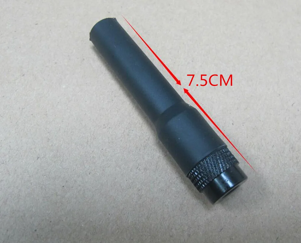 OPPXUN SF20 черного цвета со SMA Мужской Dual Band 144/430 МГц антенна для TYT TH UVF9D UV8000D/E MD 380 390
