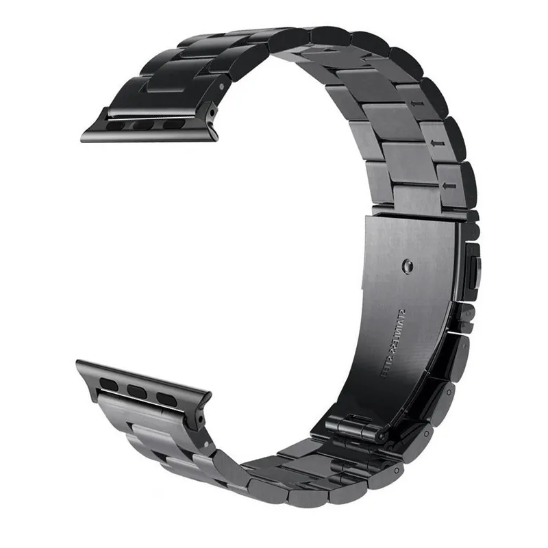 42 мм 38 мм металлический браслет из нержавеющей стали для Apple Watch ремешок 40 44 браслет сменный ремешок для часов iWatch серии 4 3 2 1