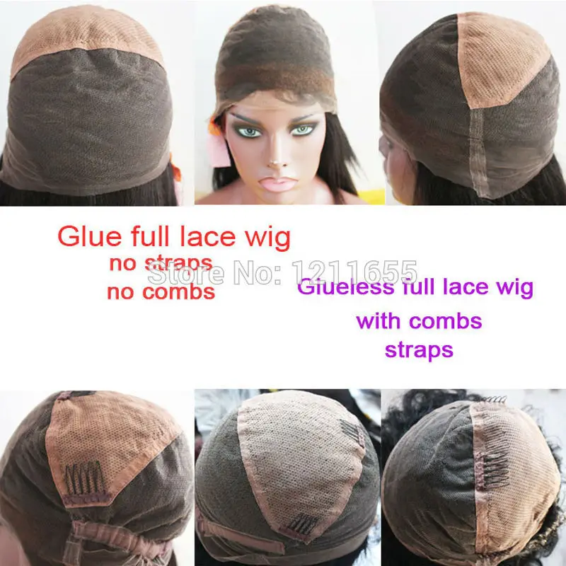 7A Indian Virgin Hair Full Lace Human wigs Body Wave Front Wig Glueless for Black Women with Baby | Шиньоны и парики