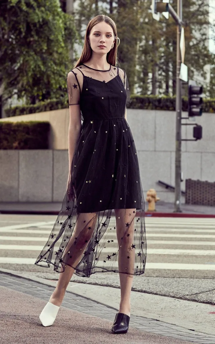 Vero Moda тонкого платье-комбинация вечерние платье | 31837B514