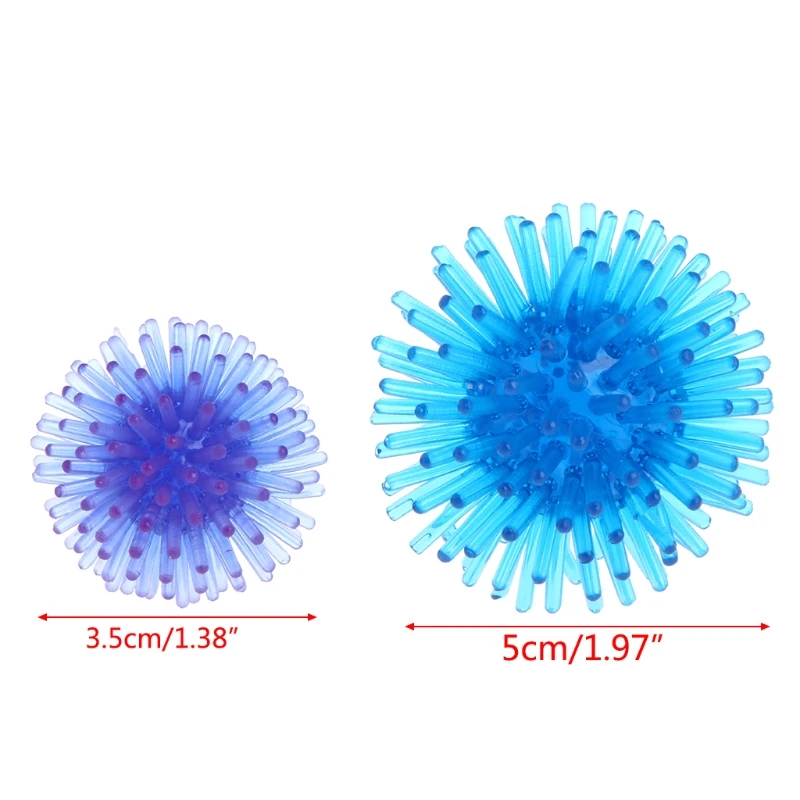 5 шт./лот мячик мягкий TPR колючий питомец котенок жевательные принадлежности