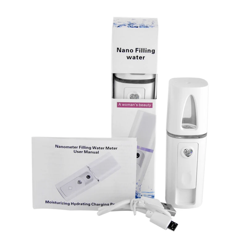 Отпариватель для лица с наноспреем портативный ультразвуковой аппарат ухода за