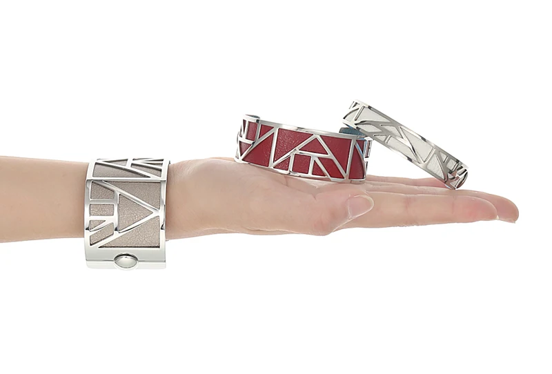 Браслет Cremo из нержавеющей стали, манкетка, Femme Bijoux Yoiumit, сделай сам, Реверсивные кожаные браслеты-манжеты для женщин, ювелирные изделия, Pulseiras