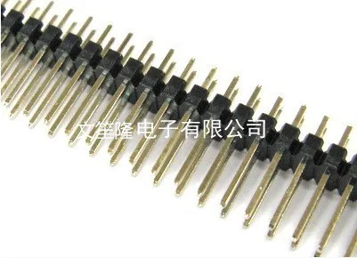 

100 шт., прямые двухрядные иглы 2,0 мм, 2x40 пин, 11,0 мм