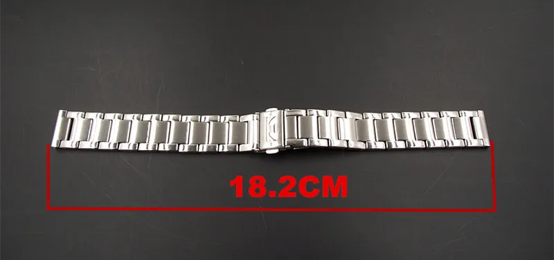 Новый arrived 1PCS высокое качество 16 мм из нержавеющей стали ремешок для часов