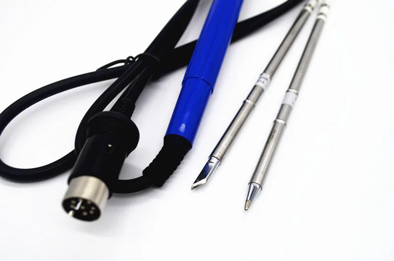 FX 9501 K B2Z NOVFIX 2 шт. T12 наконечники с 9501 ручкой для Hakko FX951 950 паяльная станция электросварочные инструменты пайки - Цвет: FX 9501 K B2Z