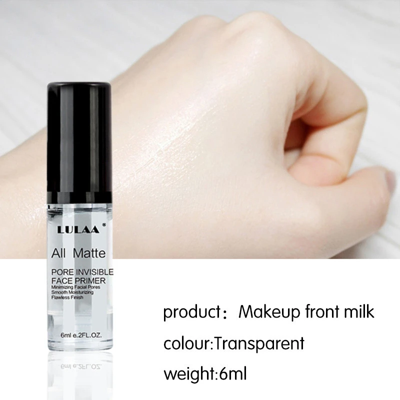 1 бутылка матовая грунтовка основа для макияжа Прозрачное жидкое средство тонкие