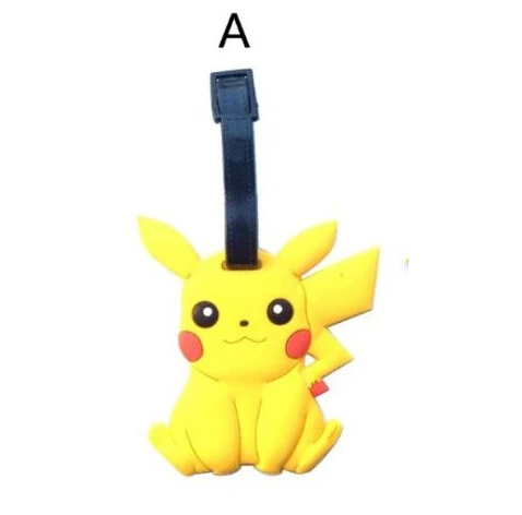 Style 1 11 видов стилей новые багажные бирки Go Pikach Charmander Squirtle Piplup Gengar - Цвет: Style 1