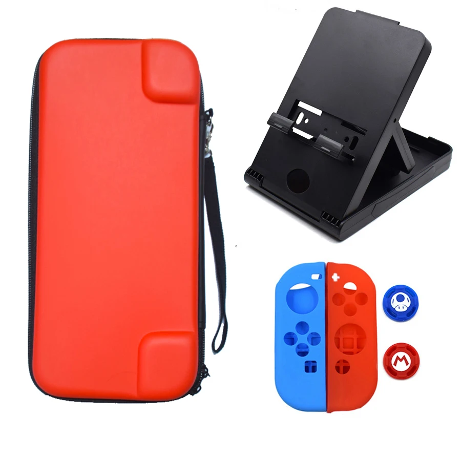 Аксессуары для переключателей 6 в 1 сумка хранения + консольная стойка