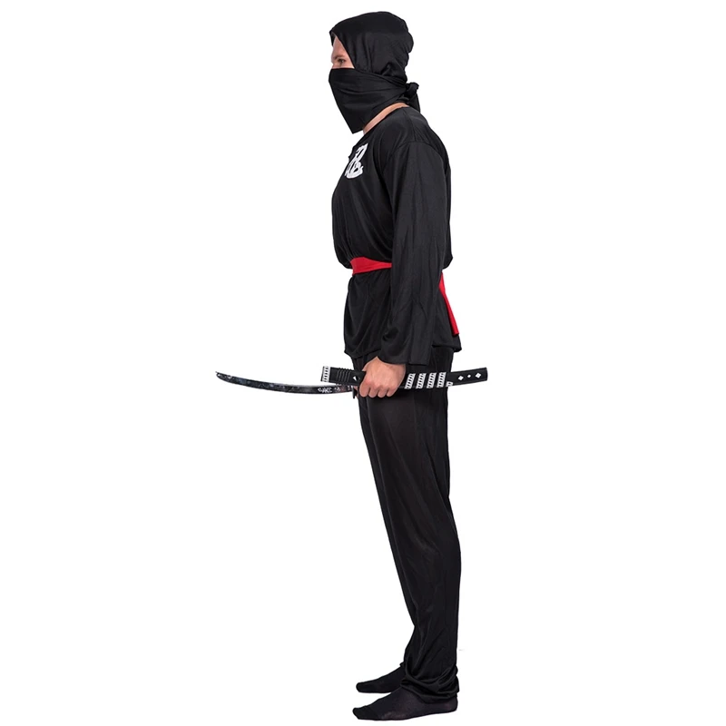Потрясающий костюм для взрослых Rogue Ninja вечерние костюмы на Хэллоуин карнавал