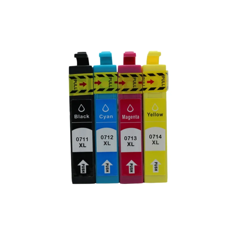8 шт. совместимых чернильных картриджей для Epson T0711 T0712 T0713 T0714 epson Stylus D78 D92 D120 DX4000 DX4050