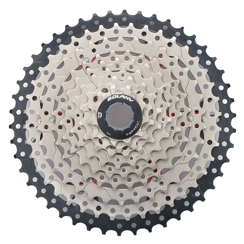 BOLANY 9 27S 11-46T односкоростные горные велосипеды Mtb широкоугольные велосипедные кассетные запчасти звездочки