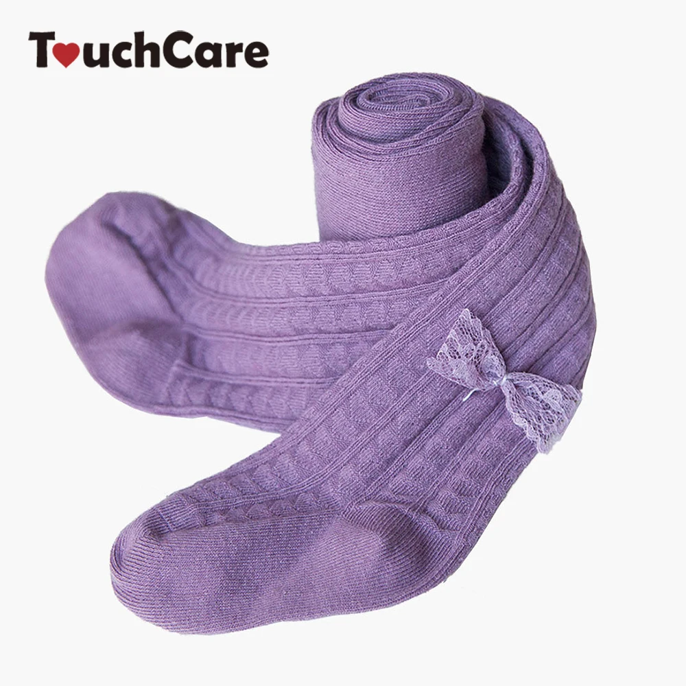 Touchcare/кружевные колготки с бантом для новорожденных девочек детские танцев