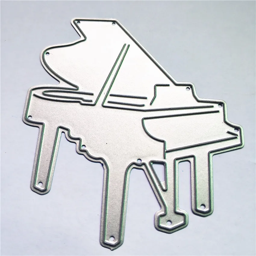 Металл ремесло фортепиано трафарет скрап бумага фото DIY тиснение Плесень Утюг