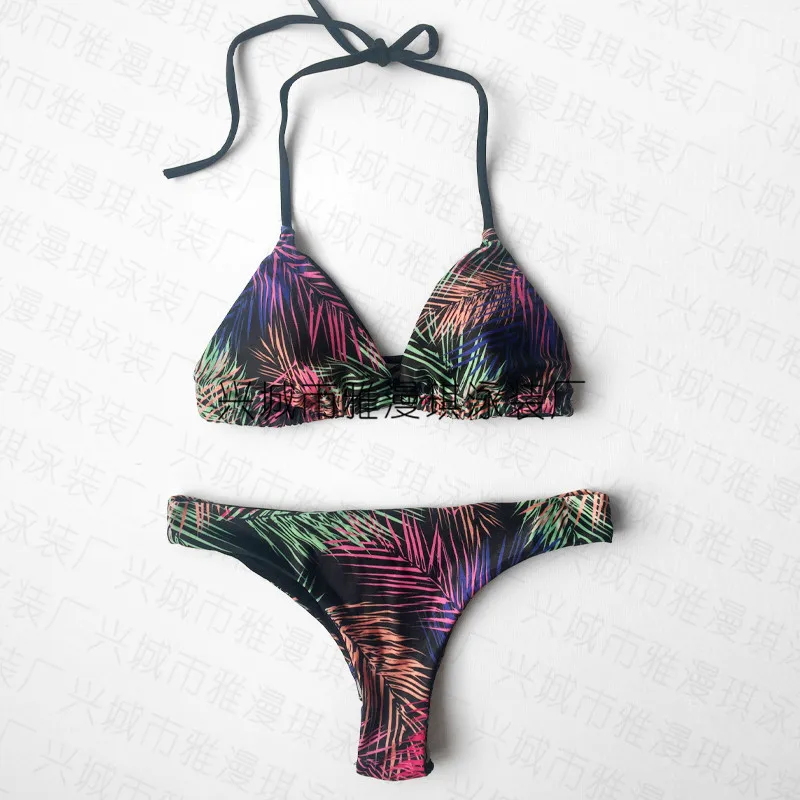 Купальники Бикини 2016 Летом Сексуальные Купальник Женщин Push Up комплект Bathsuit