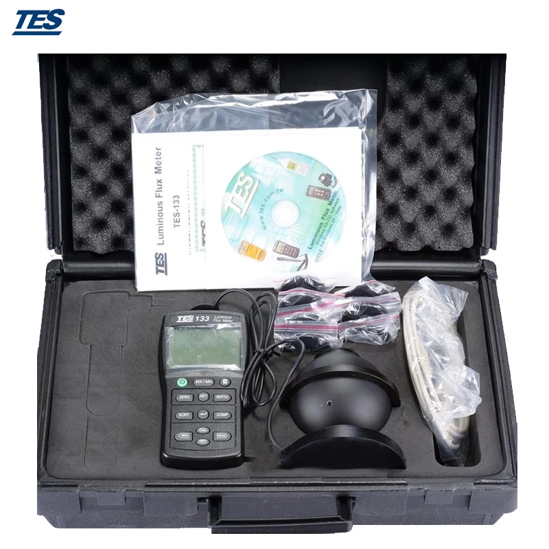 

TES-133 Light Meter Luminous Flux Meter