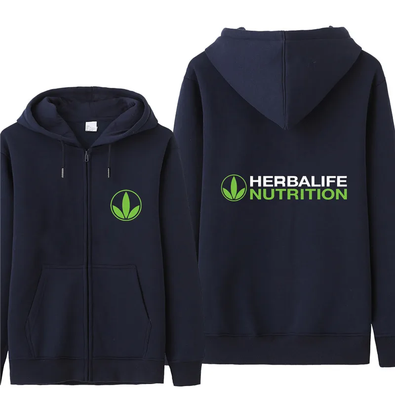 Осенние добавки herbalife толстовки мужские модные пальто пуловер флисовый пуловер унисекс Мужские толстовки HS-055