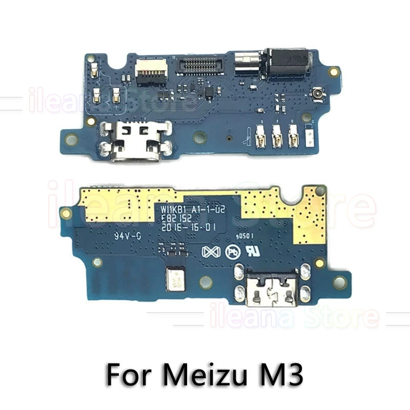 M3 Для Meizu M1 M2 M3 M3s M5 M5s M6 Note Mini U10 U20 USB порт разъем док-станция зарядный гибкий кабель для телефона запчасти - Цвет: M3