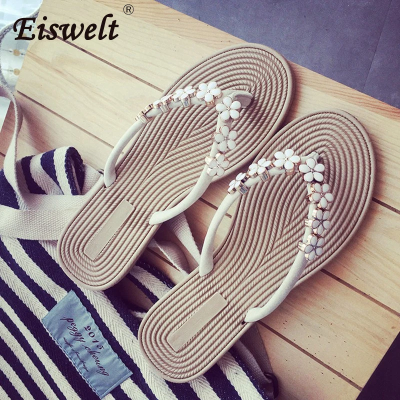 Женская летняя пляжная обувь с цветочным принтом|fashion slippers|shoes slippers womenslipper shoes |
