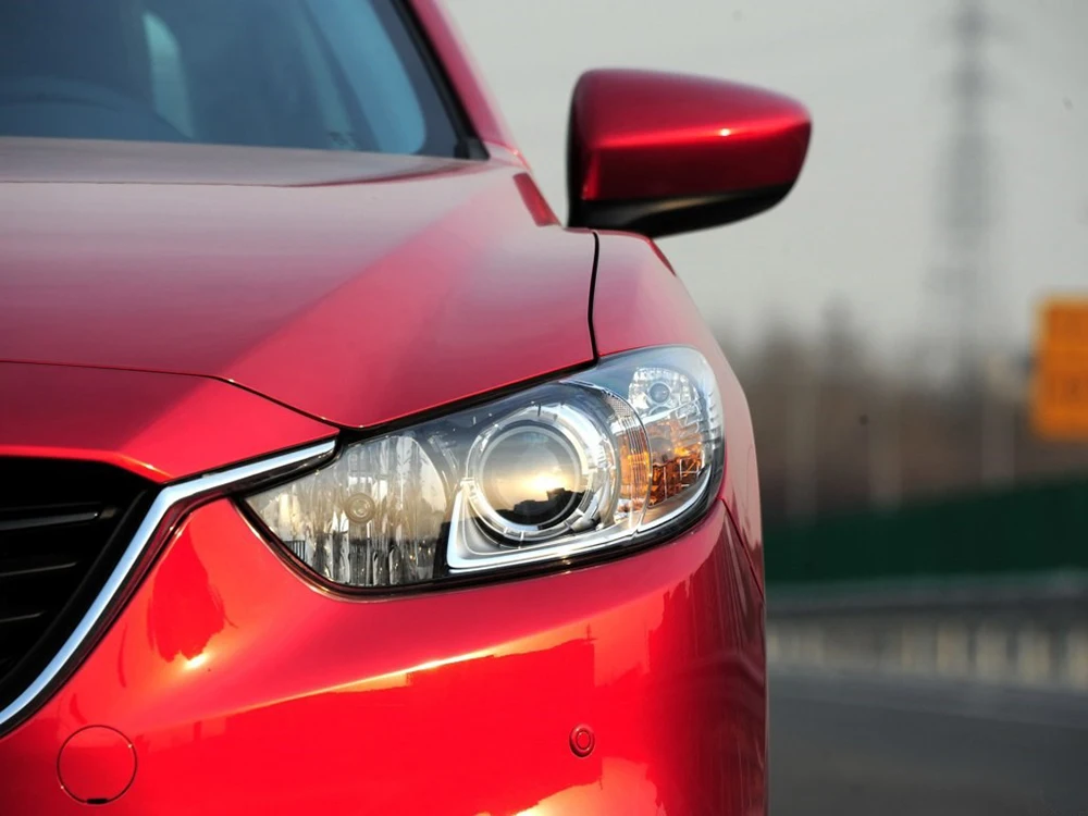 Для Mazda 6 Atenza прозрачная Автомобильная фара с прозрачными линзами