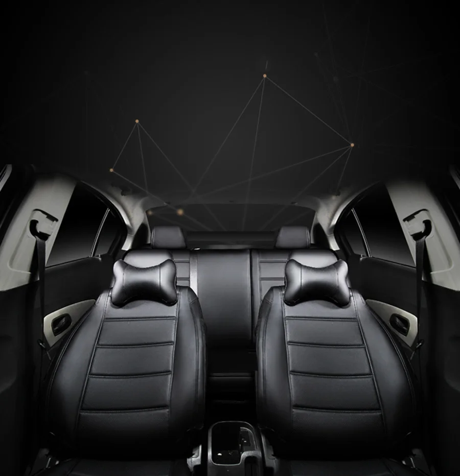 Кожаные чехлы для сидений автомобиля на заказ для Toyota Corolla Camry Rav4 Auris Prius Yalis Avensis, автомобильные аксессуары, автомобильные палочки, авто стиль