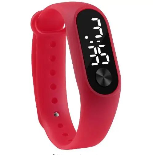 Новые белые цифровые часы для женщин и мужчин силиконовые светодиодные браслет