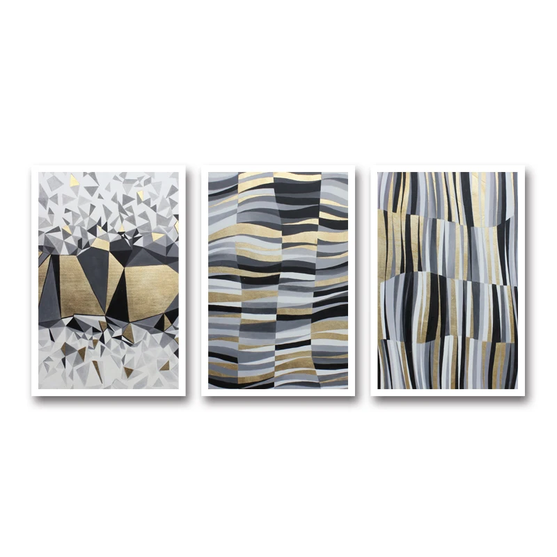 3 шт./компл. Классическая абстрактная декоративная картина на холсте украшение